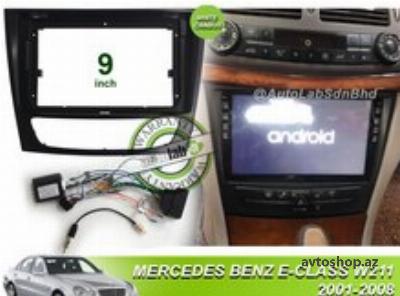 "Mercedes W211 2001-2008" android monitoru- 20320230-- --